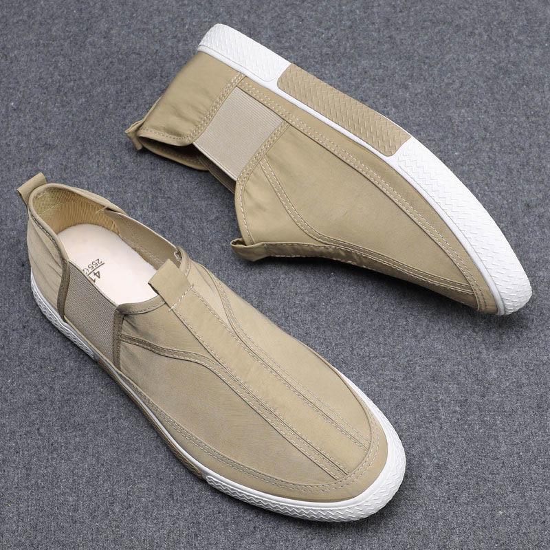 Plus Size 38-44 Summer Men Sneakers Comfortable Running Basketball Shoes Breathable Shockproof Non-slip Casual Canvas Shoes