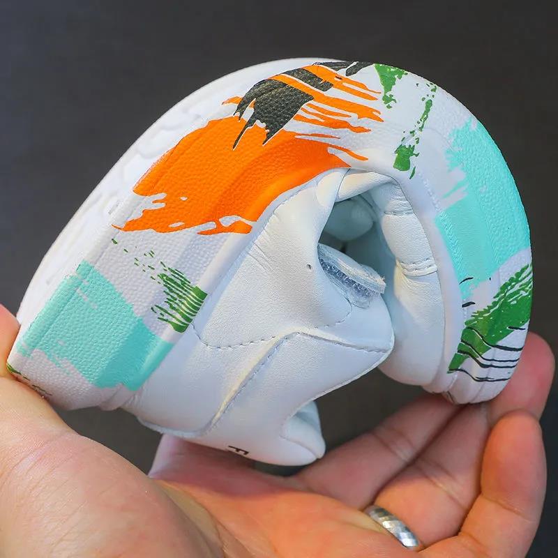 3-12 Children's Board Shoes Leather Baby Sports Shoes Spring and Autumn Girls Low-top Casual Shoes Boys Waterproof Single Shoes