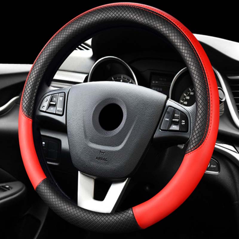 Universal Car Steering Wheel Cover Non-slip Four Seasons Special Steering Wheel Cover Waterproof 38CM Protective Cover