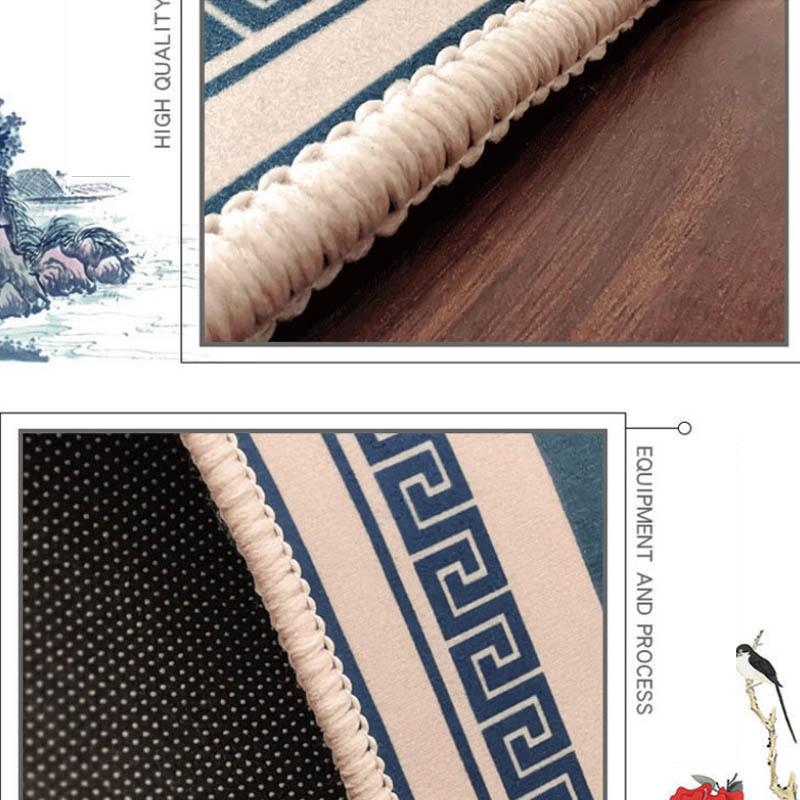 Entering The House Home Household Pads New Chinese Door Tensile Foot Pad Bedroom Bathroom Water Absorbing Carpet 60*120cm/80*100cm