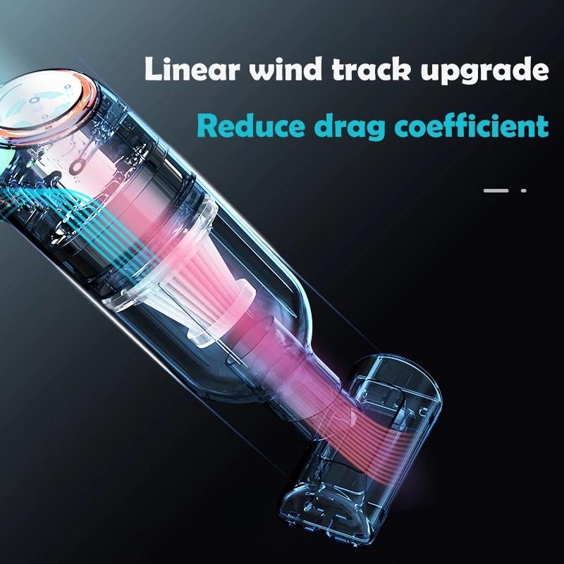 KJ 8000Pa Wireless Car Vacuum Cleaner Cordless Handheld Auto Vacuum Home Car Dual Use Mini Vacuum Cleaner With Built-in Battrery