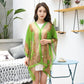 Sunscreen Shawl Beach Multi-used Variety Silk Scarf Chiffon Printing Anti-ultraviolet Temperament Cape Shawl with Scarf Outside