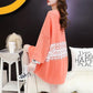 Autumn Mid-length Sweater for Female Students All-match Loose Top Large Size Women's Fashion Jacket