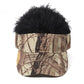 Men's Wig Hat Autumn Winter Funny Baseball Cap Outdoor Sports Leisure Hat Faux Fur Adjustable Sports Cap