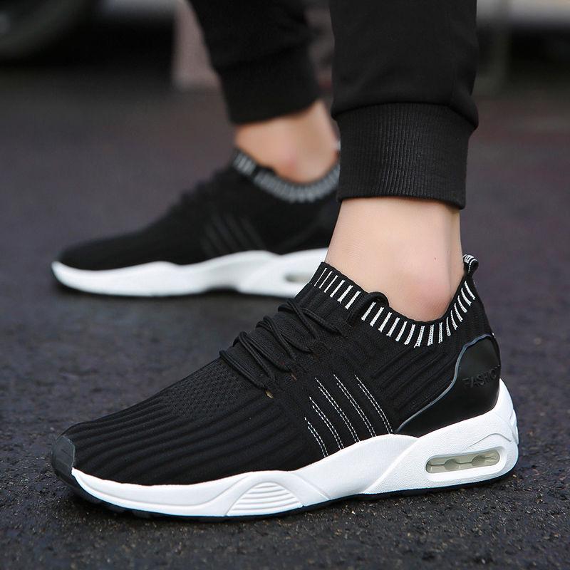 Autumn Winter Men's High To Help Outdoor Sports Running Shoes Large Size Basketball Shoes