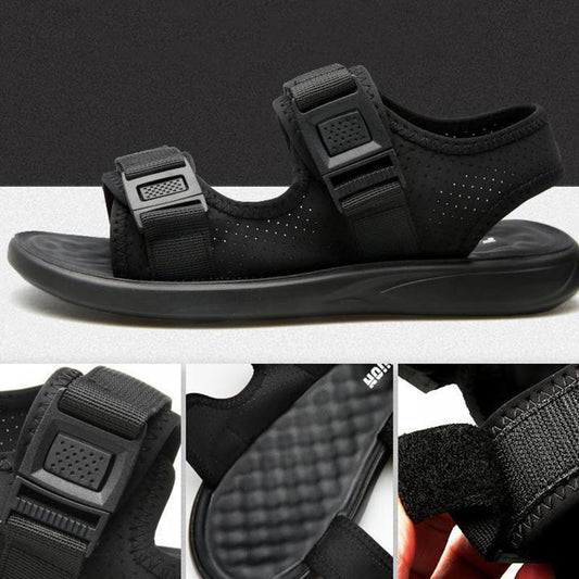 Summer Men's Sandals Casual Trend Couple Beach Shoes Non-slip Outer Wear Sports Men's Sandals