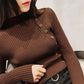 Womens Sweaters  Winter Tops Turtleneck Sweater Women Pullover Jumper Knitted Sweater