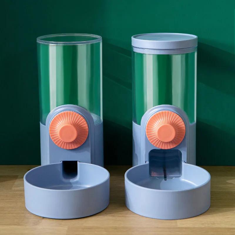 Suspended Automatic Feeder One-piece Pet Cat Food Cat Bowl Automatic Watering Dog Food Feeder Dog Food Bowl Dispenser