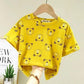 Children's Short -sleeved T -shirt Baby Summer Clothes Men and Girls Top Children's Clothes Half -sleeved Summer