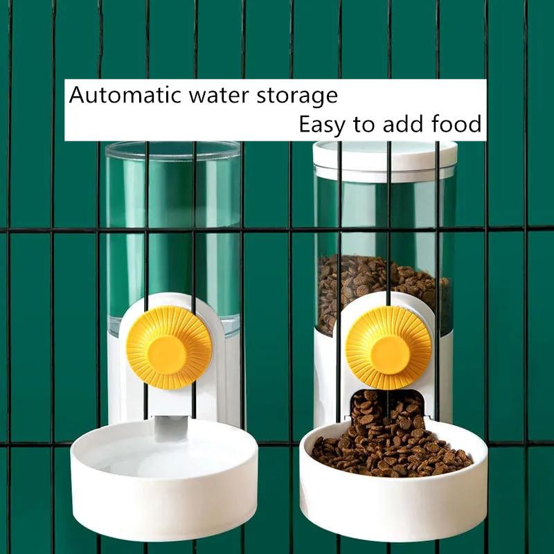 Suspended Automatic Feeder One-piece Pet Cat Food Cat Bowl Automatic Watering Dog Food Feeder Dog Food Bowl Dispenser