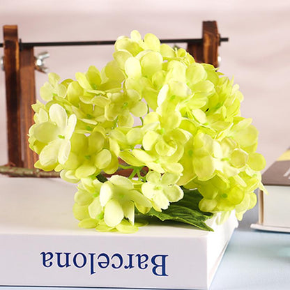Hydrangea Simulation Flowers Fake Flowers Holding Flowers Living Room Arrangements Coffee Table Decoration Home Furnishings Table Setting Flowers
