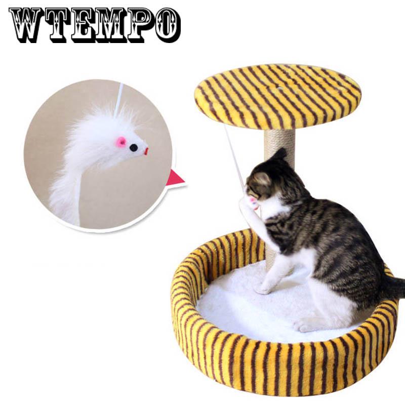Cat Climbing Frame Cat Post Tree Pole Furniture Gym House Toy Cat Jumping Platform