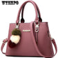 Leather Handbags Women Bag High Quality Casual Shoulder Bag Elegant and Temperament
