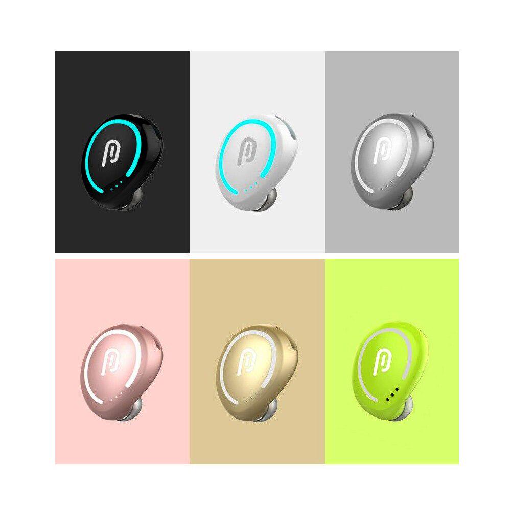 Waterproof 4.1 Earphones Bluetooth Mini HIFI TWS Earbuds Wireless Headphones Noise Reduction Headset