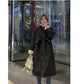 Women's Mid-length Over-the-knee Korean Loose Lamb Wool Padded Jacket Hong Kong Style Winter Cotton Jacket