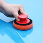 Car Beauty Waxing Sponge with Handle Wool Ball Waxing Plate Car Wash Tool Manual Polishing and Waxing Artifact