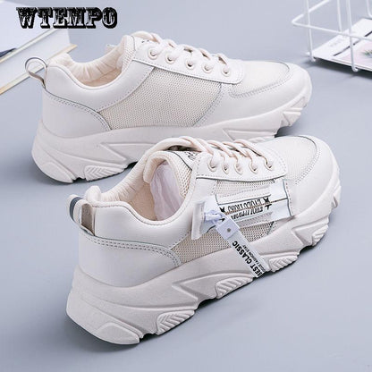 WTEMPO Brand Casual Shoe Net Shoes Breathable Sports Shoes Women's Shoes Summer Fashion Wild