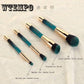 2019 New Diamond Transparent Blue Makeup Brush Set Professional Women Face Eye Brushes Tool