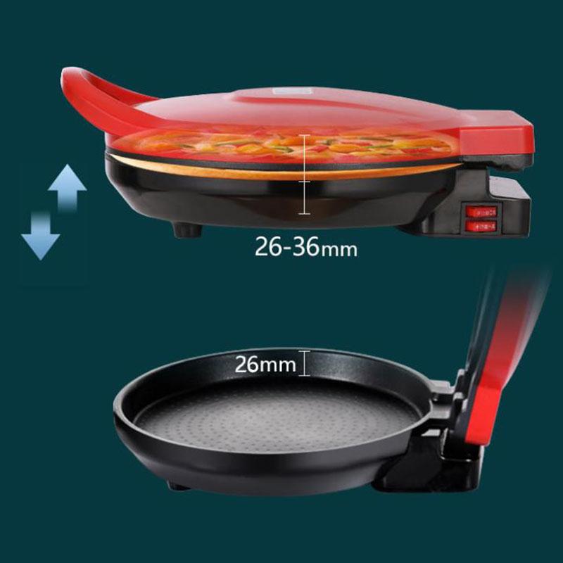 1100W Luxury Electric Baking Pan Set Pizza Frying Pan Fried Steak Pan Bakeware Smokeless Nonstick Frying Machine