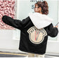 Plus Velvet Mid-length Padded Coat Winter Student Loose Thick Lamb Wool Coat