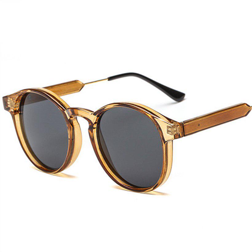 Retro Sunglasses Men Women Vintage Brand Designer Small Sun Glasses Driving Round Sunglass Yellow Gl