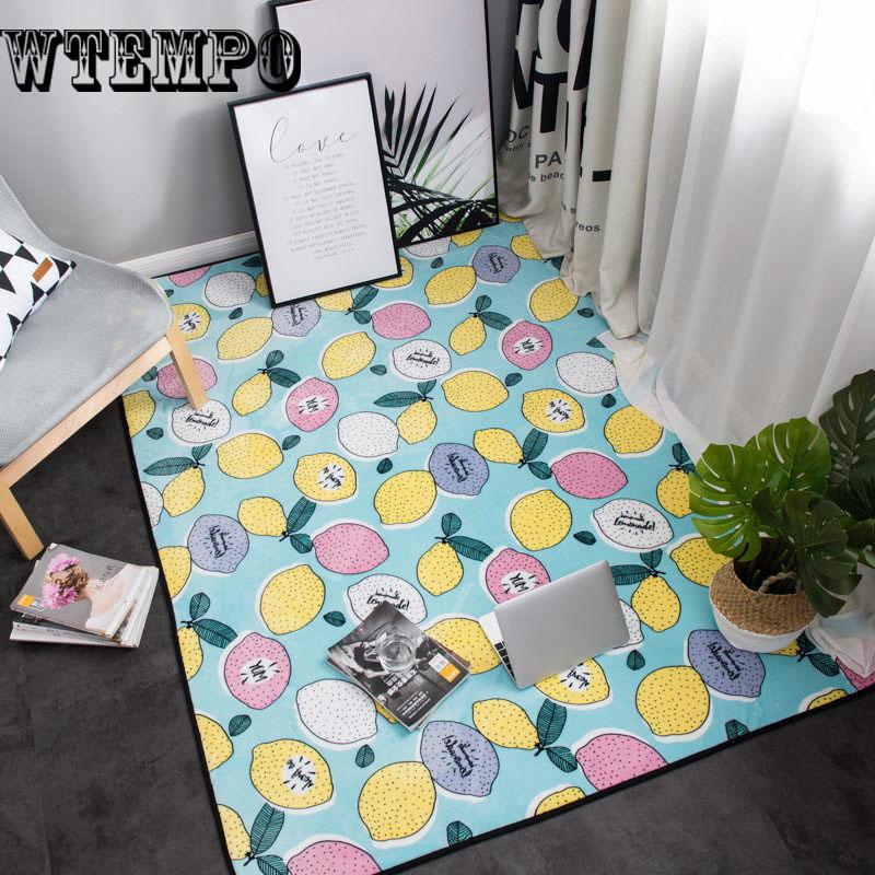 Nordic minimalist  Carpets for Living room rug Modern European coffee table mat Rugs Bedroom