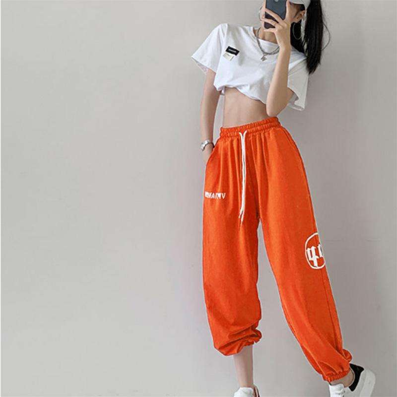 Hip-hop Jazz Dance Pants Women's Loose Casual Sports Pants Square Dancing Loose Wide-leg Pants