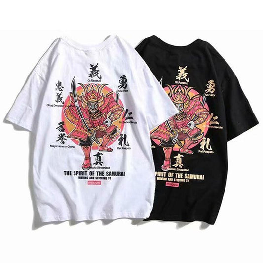 Summer Men T-shirt Chinese Harajuku Trend Personality Tees Oversized Soft Casual Tops Couple O-neck Short Sleeve Shirt