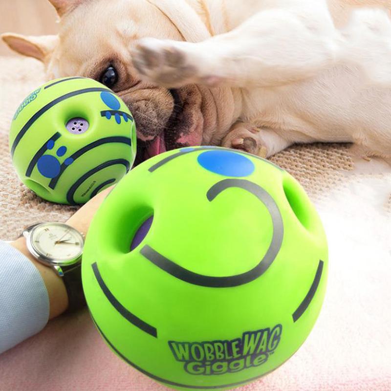 Dog Toy Dog Bite Ball Molar Teeth Bite Resistant Vocal Pet Dog Teddy Puppies Molar Training Ball Play Fun Chewing Toy Dog Cats Grind Teeth Toy
