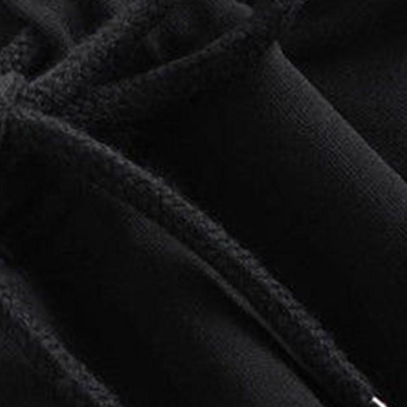 Printed Winter Lamb Velvet Ladies Sweatpants Plus Velvet Thickening All-match Harem Pants Women's Casual Pants Tie-pants Women Are Thin
