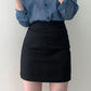Skirts Womens Summer Girl's Solid Color Y2k A-line Skirt Female High Waist Black Skirt Slim Short Hip Mini Skirts