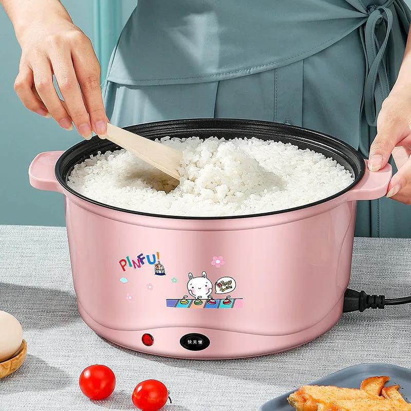 1350W 30cm Electric Heat Pot Steamer Non-stick Pot Electric Skillet Wok Kitchen Supplies for Family