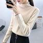 Knitting Women Sweaters and Pullovers Solid Turtleneck Slim Casual Ladies Knitted Sweater Winter