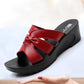 Summer Flip Flops Women Slippers Bow Platform Sandals Women Thick Bottom Wedges Slippers Casual Shoes