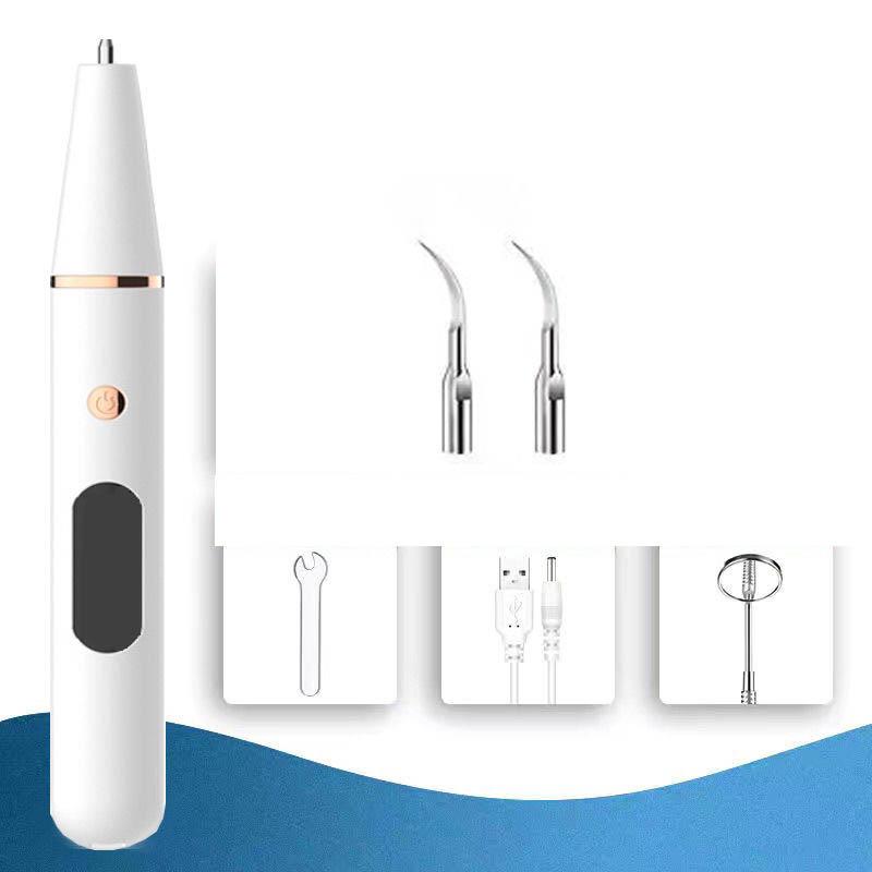 Teeth Whitening and Cleaning Artifact Teeth Cleaning Device Dental Calculus Household Cleaner Tartar Removal Tool Ultrasonic