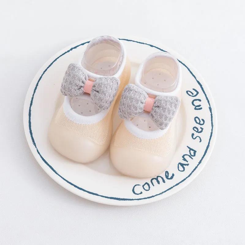 Summer Baby Toddler Shoes Breathable Non-slip Soft Bottom Floor Shoes Boys and Girls Toddler Socks Shoes