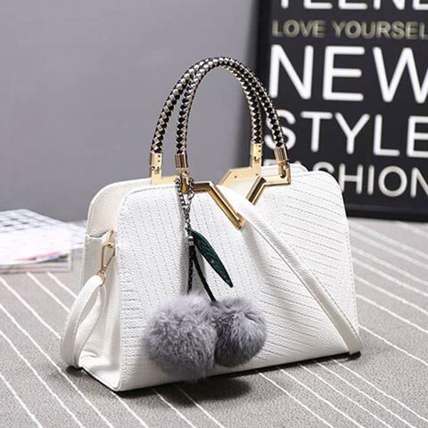 Shoulder Handbag Trendy wild Patent leather bag Big capacity Woman bag European and American style