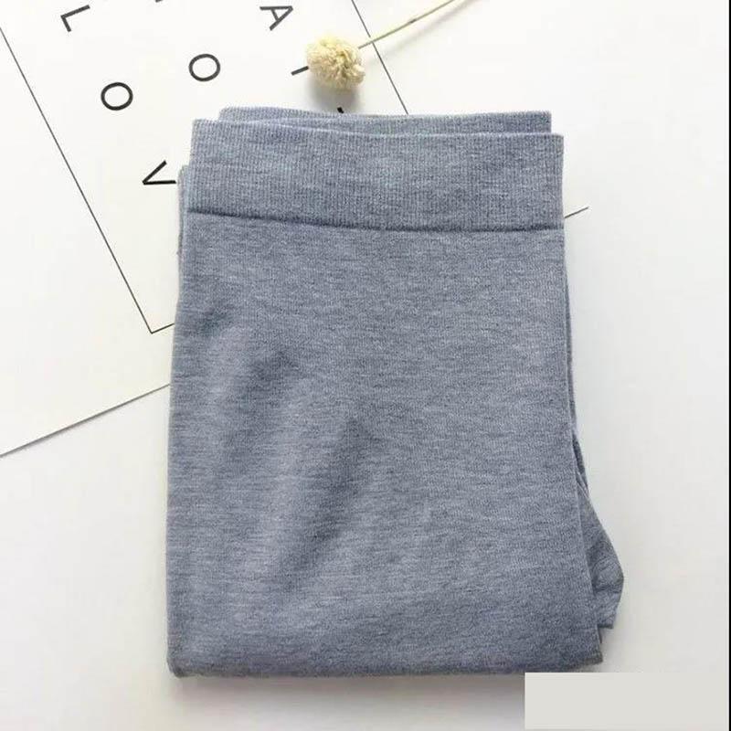 Women's Long Trousers  Inner Wear Student Tight-fitting Body Line Pants High-waist Stretch Large-size Cotton Wool Underwear Bottoming Thermal Pants