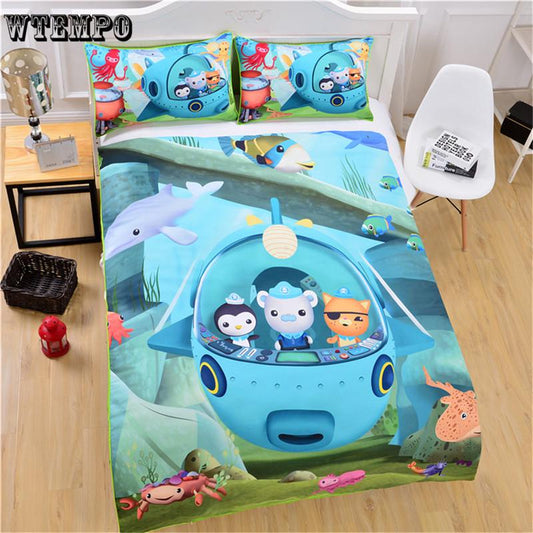 3pcs Dragon 3D Printed Children Bedding Set Duvet Covers Microfiber White Background Pillowcases