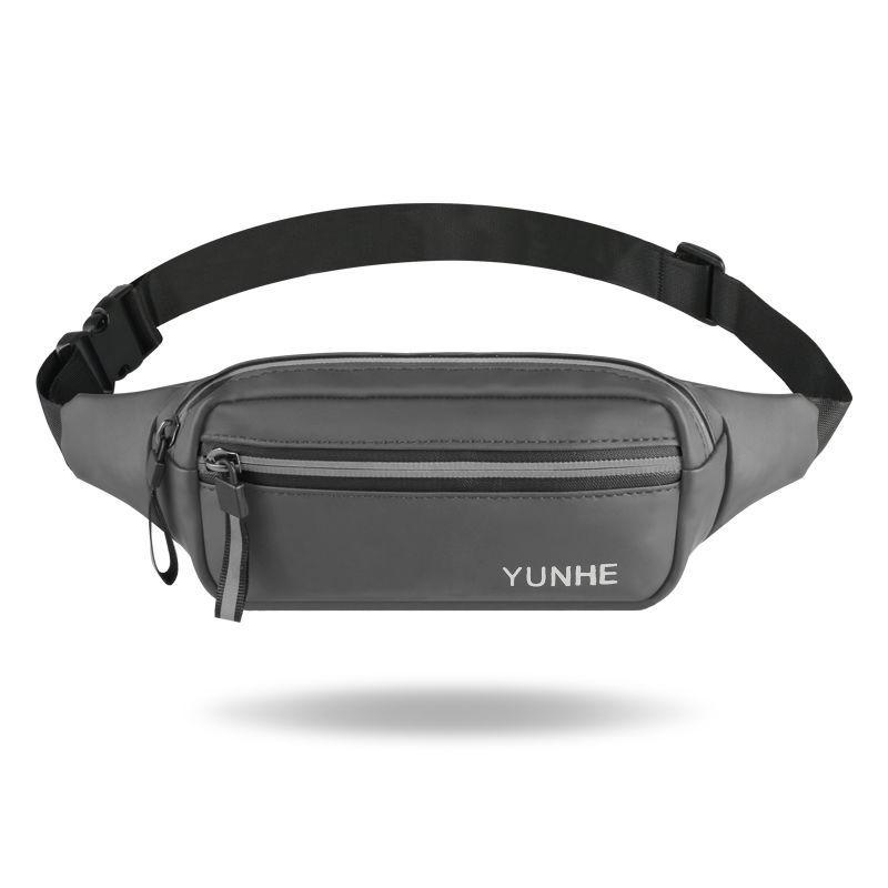 Sports Waist Bag Unisex Multifunctional Mobile Phone Bag Zipper Waterproof Marathon Running Bag for Outdoor Travel