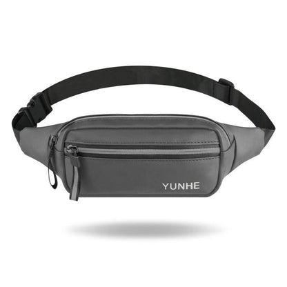 Sports Waist Bag Unisex Multifunctional Mobile Phone Bag Zipper Waterproof Marathon Running Bag for Outdoor Travel