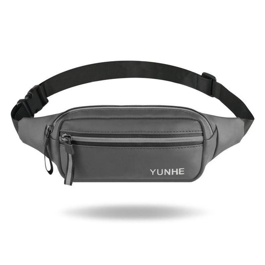 Sports Waist Bag Unisex Multifunctional Mobile Phone Bag Zipper Waterproof Marathon Running Bag for Outdoor Travel