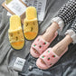 Cute Cotton Slippers In Autumn and Winter Indoor Warm Flat Shoes Comfortable Soft-soled Shoes Soft and Fluffy