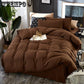 Bedding Set Queen King Single Duvet Cover Set Bed Linen Set Gray BedClothes