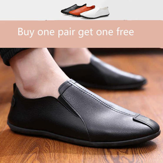 Buy a pair to get a pair of Peas shoes men's shoes Korean version of the trend of wild casual shoes