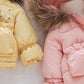 Girls' Warm and Windproof Cotton Coat Thick and Fleece Winter Jacket