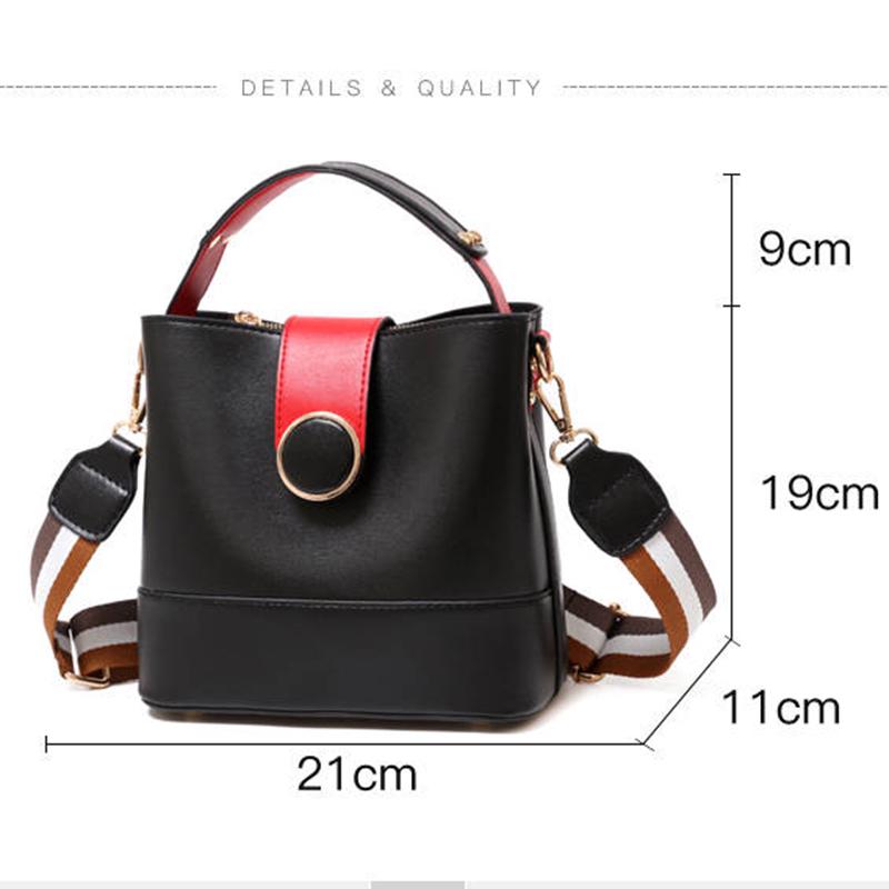 Handbag for women small square leather shoulder handbags organiser storage umbrella mini IPAD