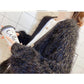 Autumn and winter sweater thick knitted jacket mid-length fashion simple young women's top