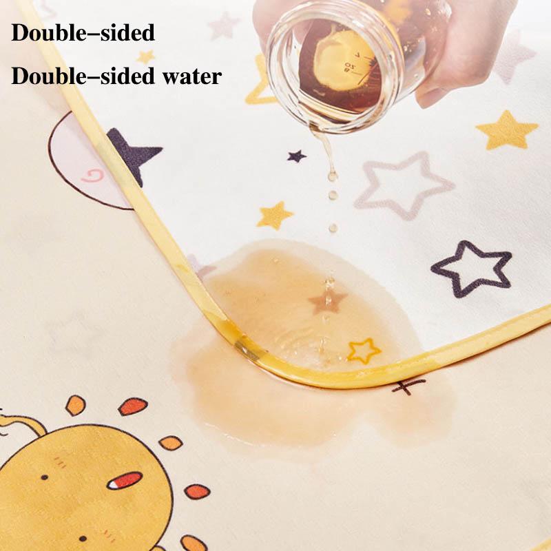 Baby Injection Pad Waterproof Can Be Washed Baby Diaper Mats Double-sided Can Be Used In Breathable Aunt Celebritic Small Mattress Fall and Winter