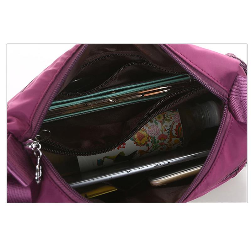 Women Casual Oxford Waterproof Handbag Single Shoulder Pocket Crossbody Bag